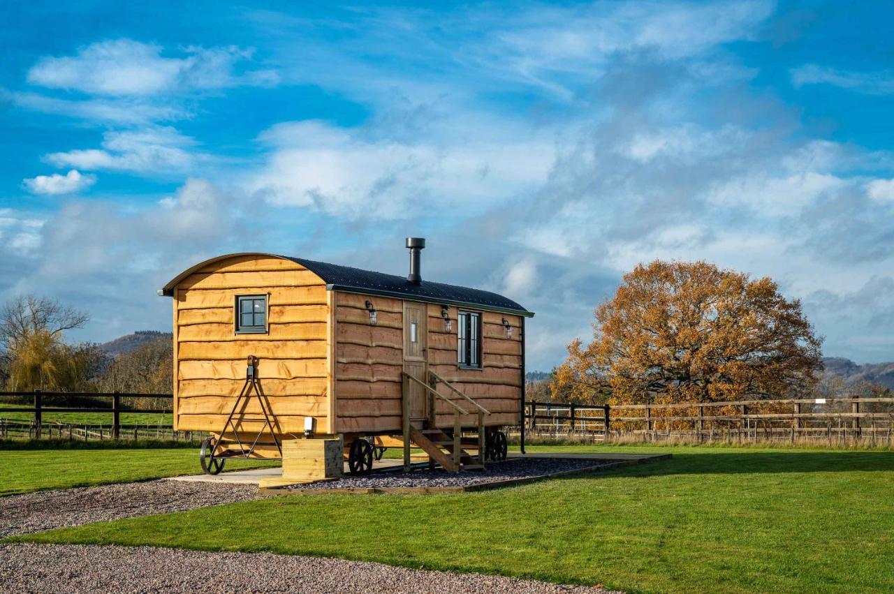 Monkwood Shepherds Hut - Ockeridge Rural Retreats Вустер Экстерьер фото